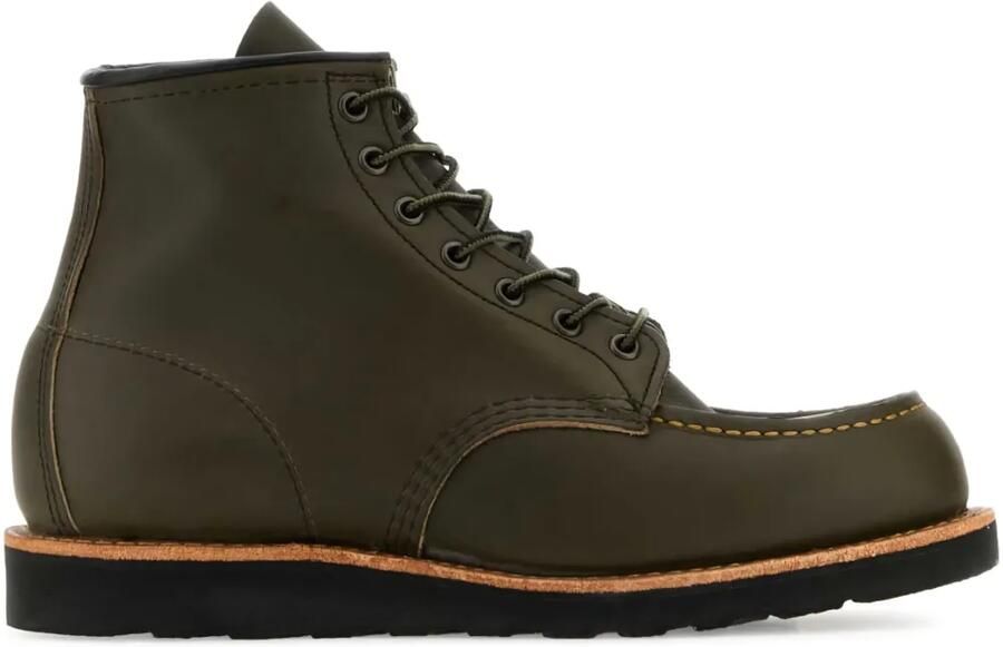 Red Wing Shoes Leren enkellaarzen Groen