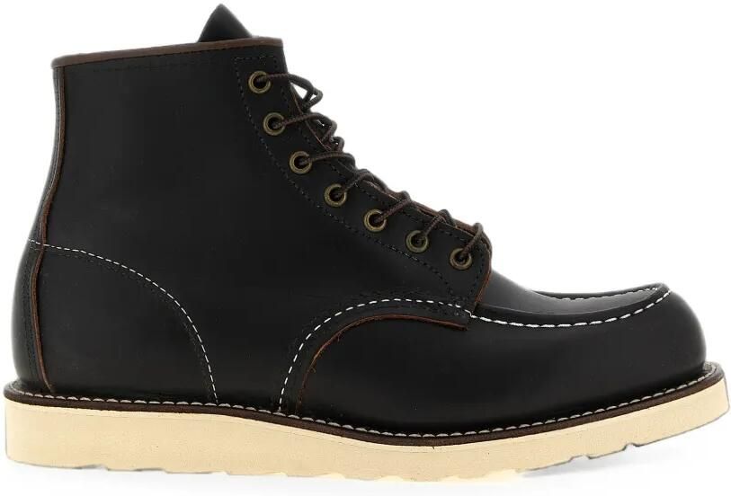 Red Wing Shoes Leren enkellaarzen Zwart