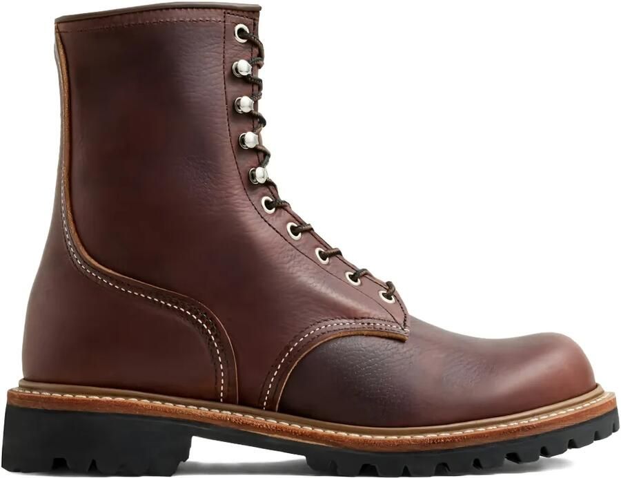Red Wing Shoes Logger leren laarzen Bruin