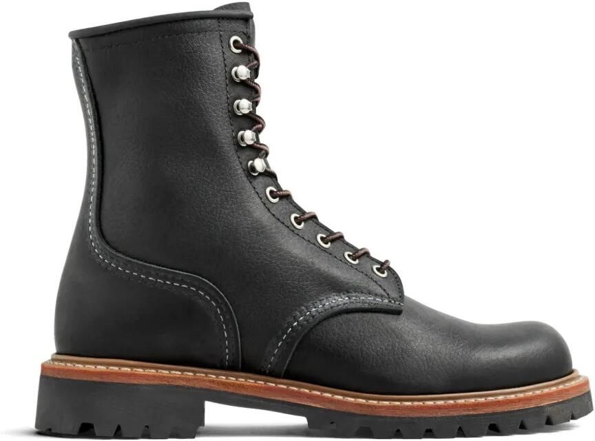 Red Wing Shoes Logger leren laarzen Zwart