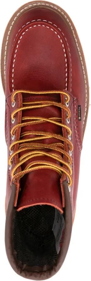 Red Wing Shoes Moc enkellaarzen Rood - Foto 3