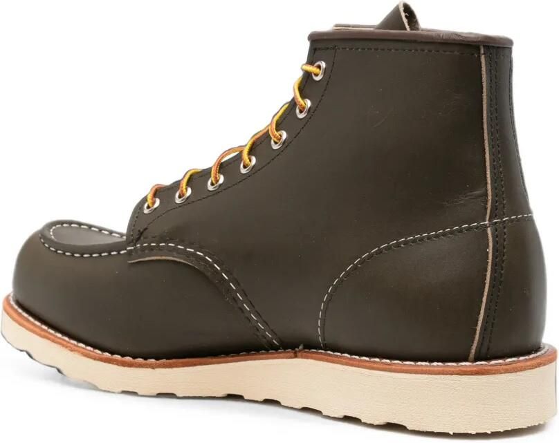 Red Wing Shoes Moc Toe leren laarzen Groen - Foto 2
