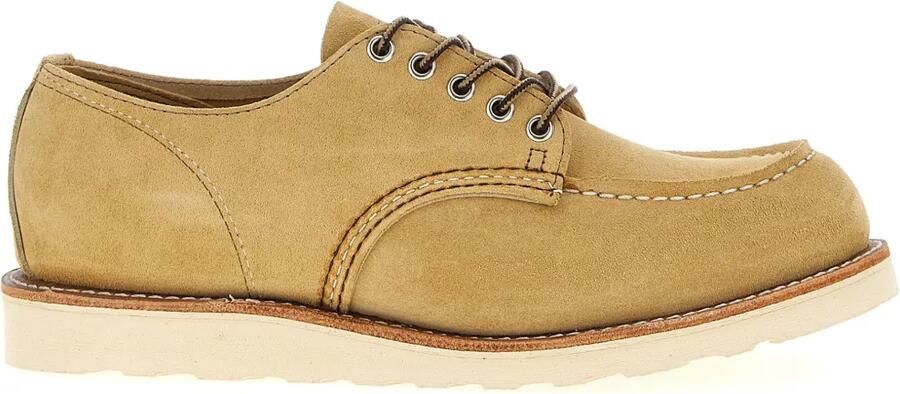 Red Wing Shoes Shop Moc Oxford schoenen Beige