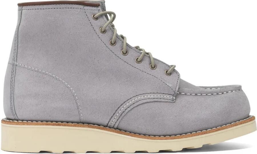 Red Wing Shoes Suède veterlaarzen Grijs
