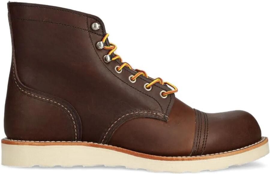 Red Wing Shoes Veterlaarzen met gestikte neus Bruin