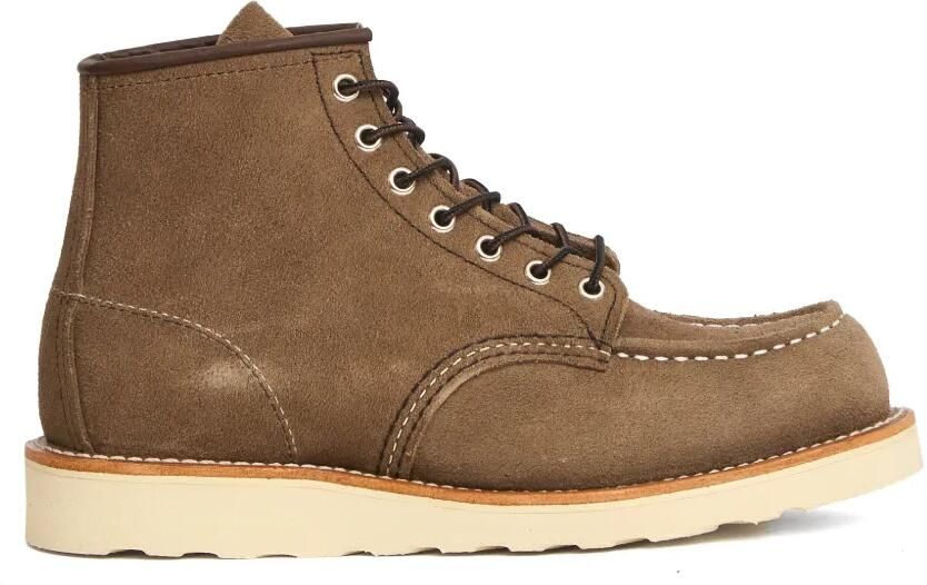Red Wing Shoes Veterlaarzen met ronde neus Bruin