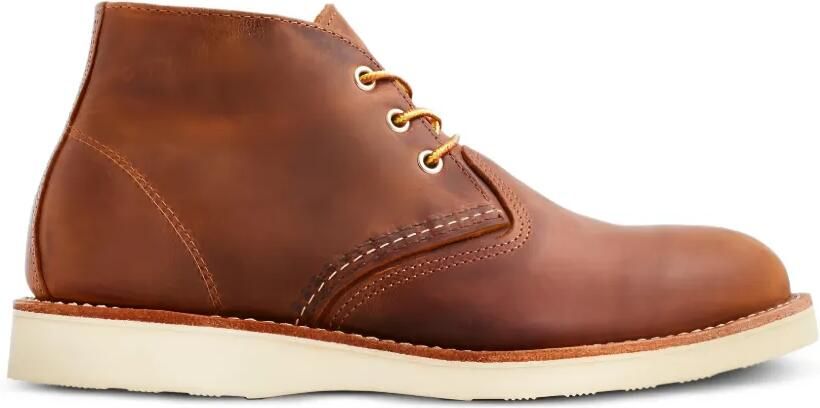 Red Wing Shoes Work Chukka leren laarzen Bruin