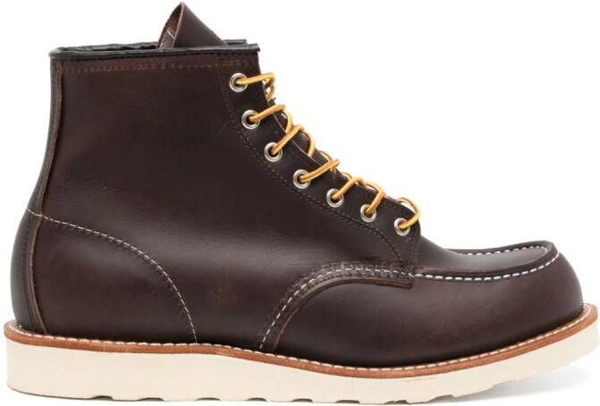 Red Wing Shoes Leren enkellaarzen Bruin