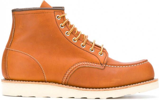 Red Wing Shoes Mock Toe laarzen Beige