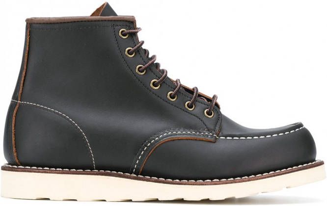Red Wing Shoes Mock Toe laarzen Zwart