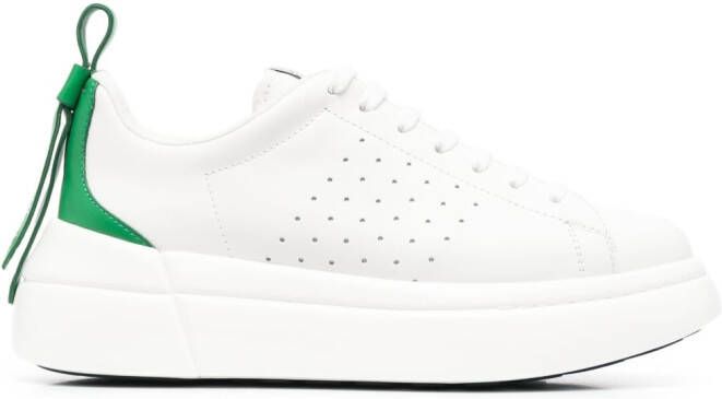 RED(V) Leren sneakers Wit