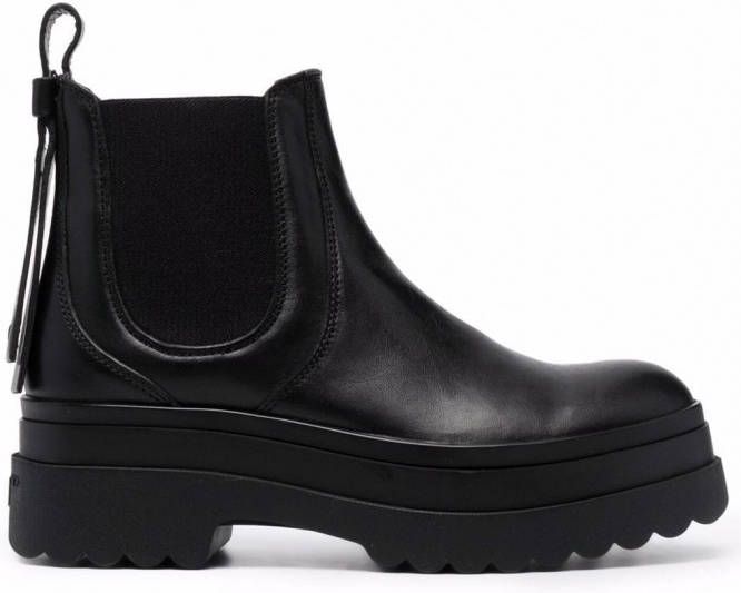 RED(V) Chelsea enkellaarzen Zwart