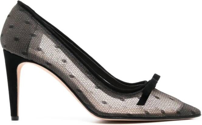 RED(V) D'Esprit pumps met puntige neus Zwart