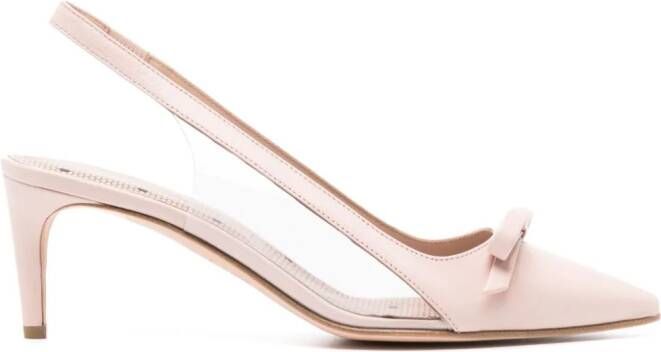 RED(V) Pumps met puntige neus Roze