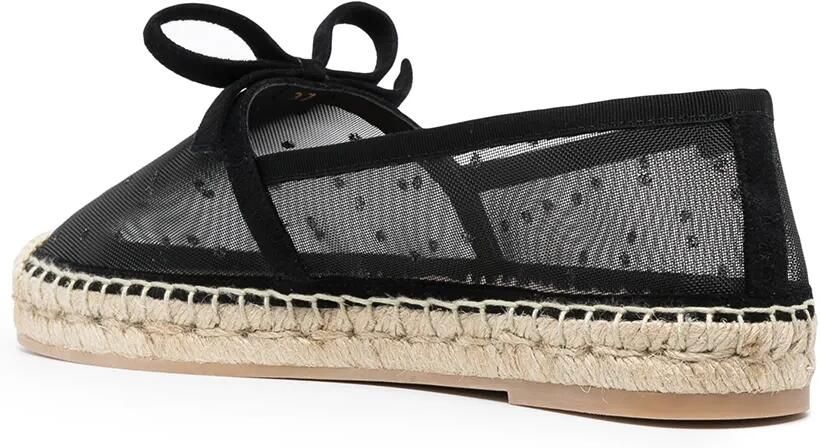 RED(V) Point d'Esprit espadrilles Zwart - Foto 2