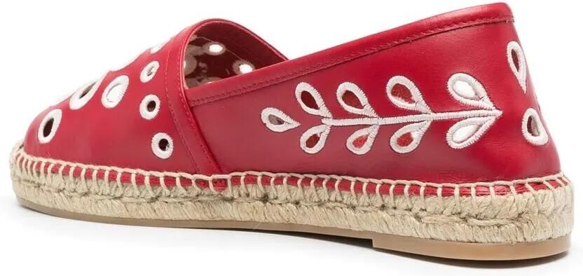 RED(V) Red Eden espadrilles dames leer leer rubber 36 Rood - Foto 2
