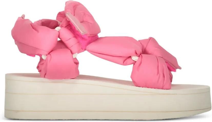RED(V) Sandalen met klittenband Roze