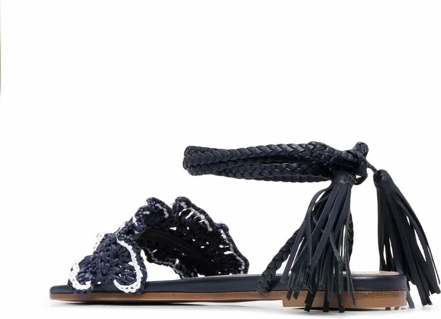 RED(V) Sandalen met kwastje Blauw - Foto 2