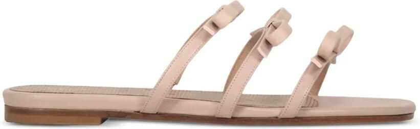 RED(V) Sandalen met strikdetail en drie bandjes Roze