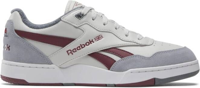 Reebok BB 4000 II leren sneakers Grijs