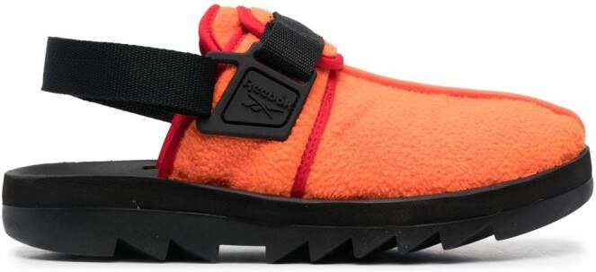 Reebok Beatnik slingback sandalen Oranje