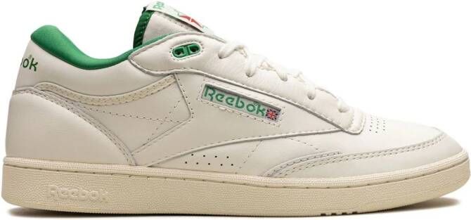 Reebok Club C Mid II leren sneakers Beige