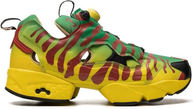 Reebok InstaPump Fury OG "Jurassic Park Tour Vehicles" sneakers Geel