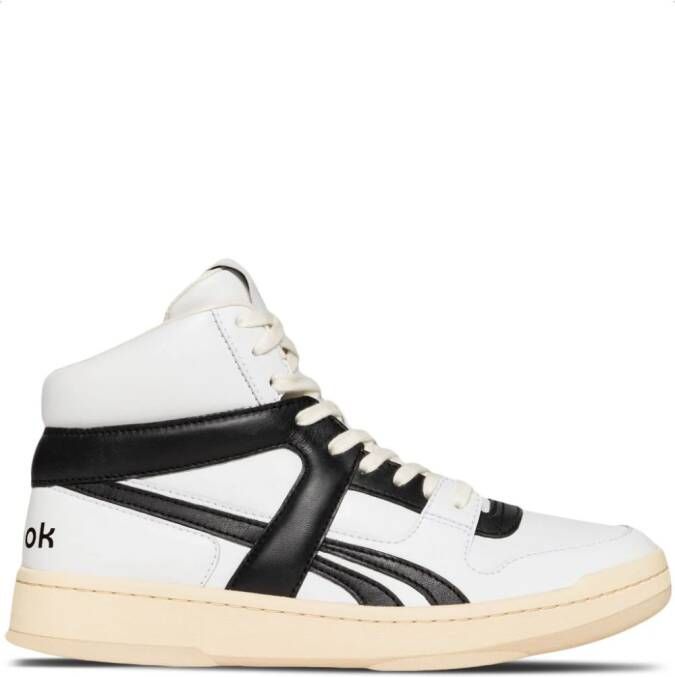 Reebok LTD Tweekleurige high-top sneakers met vlakken Wit