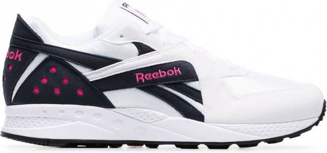 Reebok Pyro sneakers met blauw roze detail Wit