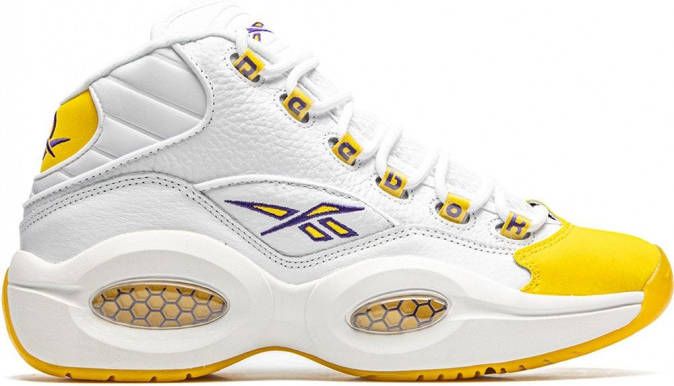 Reebok Question mid-top Kobe sneakers Wit