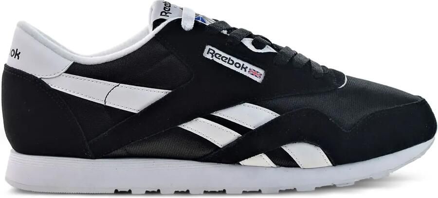 Reebok Classic "Black White" sneakers Zwart