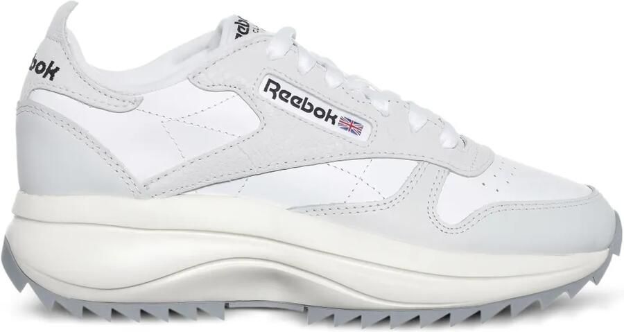 Reebok Classic "Footwear White Cold Grey" leren sneakers Grijs