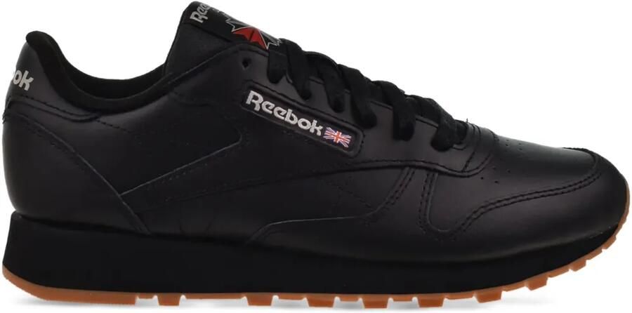 Reebok Classic leren low-top sneakers Zwart