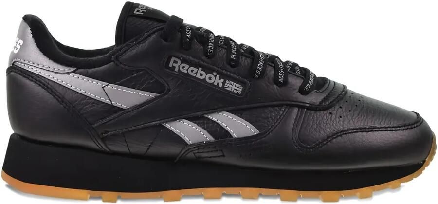 Reebok Classic Places+Faces leren sneakers Zwart