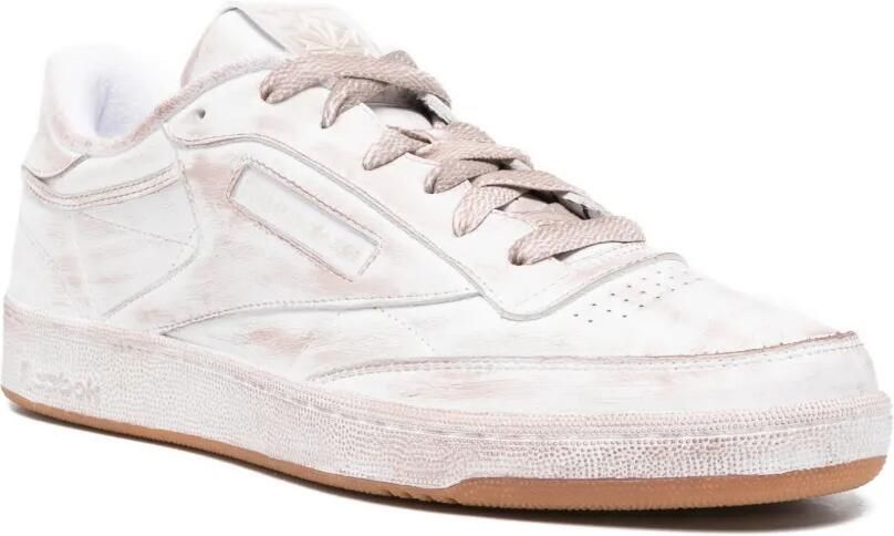 Reebok Club C 85 sneakers met gerafelde afwerking Wit - Foto 2