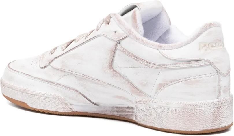 Reebok Club C 85 sneakers met gerafelde afwerking Wit - Foto 3