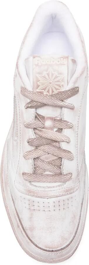 Reebok Club C 85 sneakers met gerafelde afwerking Wit - Foto 4