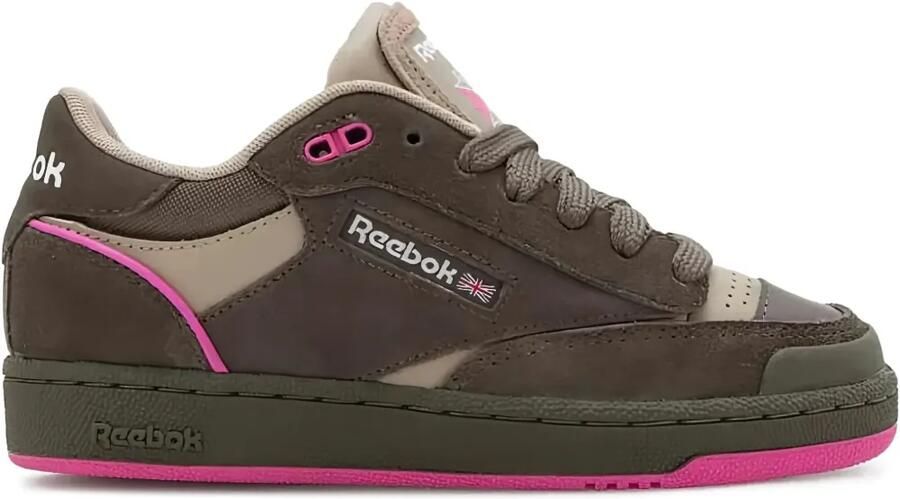 Reebok Club C Bulc "Grout Boulder Beige Laser Pink" sneakers Bruin