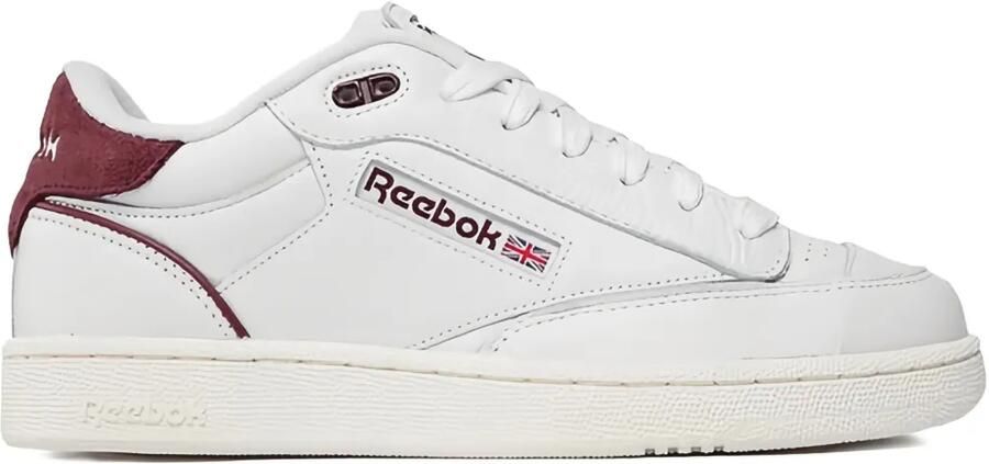 Reebok Club C Bulc "White Classic Burgundy" sneakers Wit