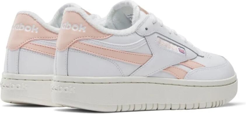 Reebok Club C Double Revenge sneakers met plateauzool Wit - Foto 4