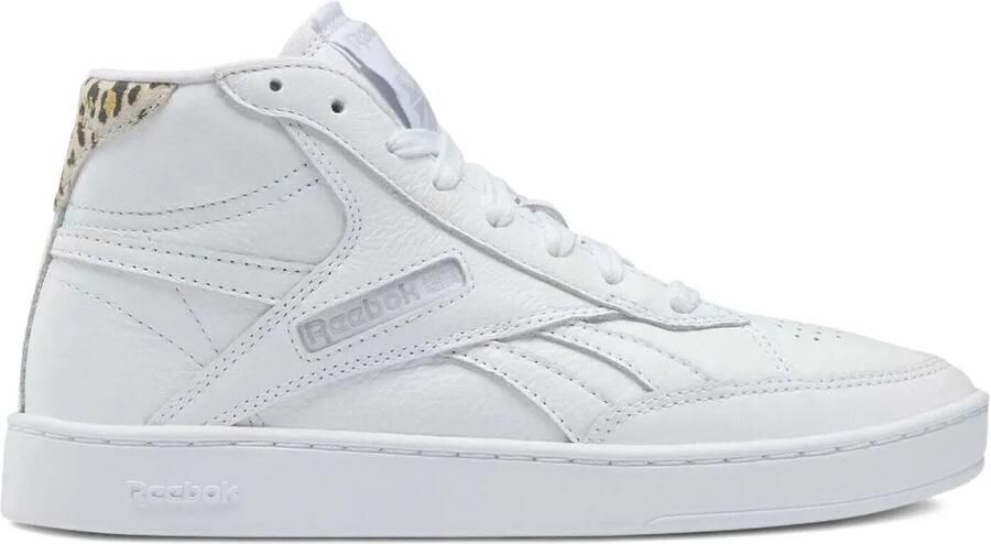Reebok Club C Form "White Leopard" high-top sneakers Wit