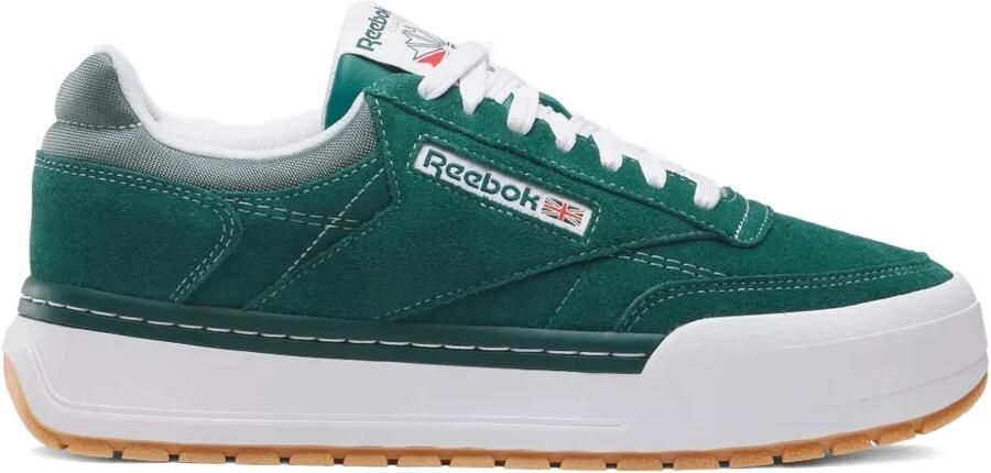 Reebok Club C Megacourt "Collegiate Green Escape Green" sneakers Groen