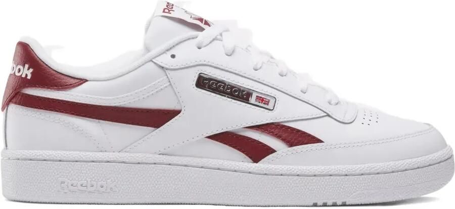Reebok Club C Revenge "White Rich Maroon White" sneakers Wit