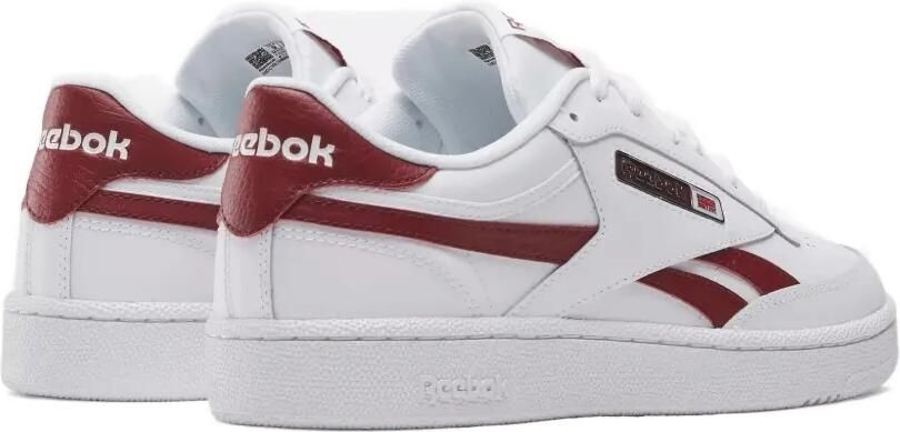Reebok Club C Revenge "White Rich Maroon White" sneakers Wit - Foto 3