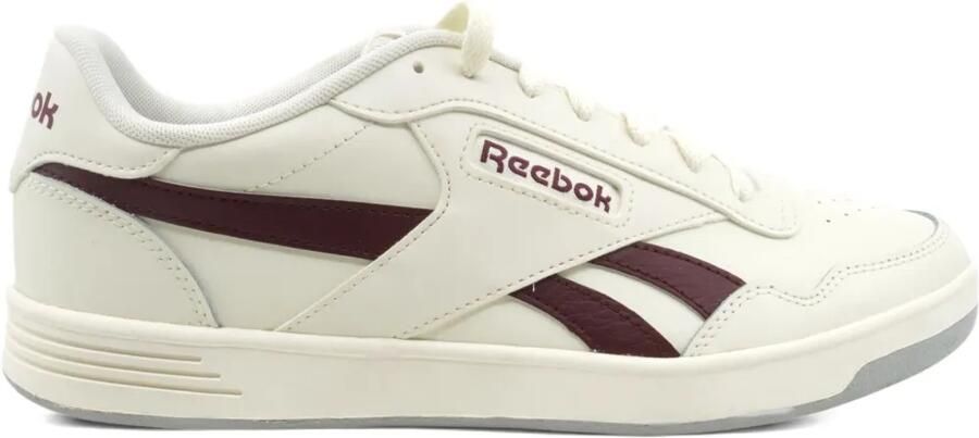 Reebok Court Advance "Chalk Classic Maroon" sneakers Wit