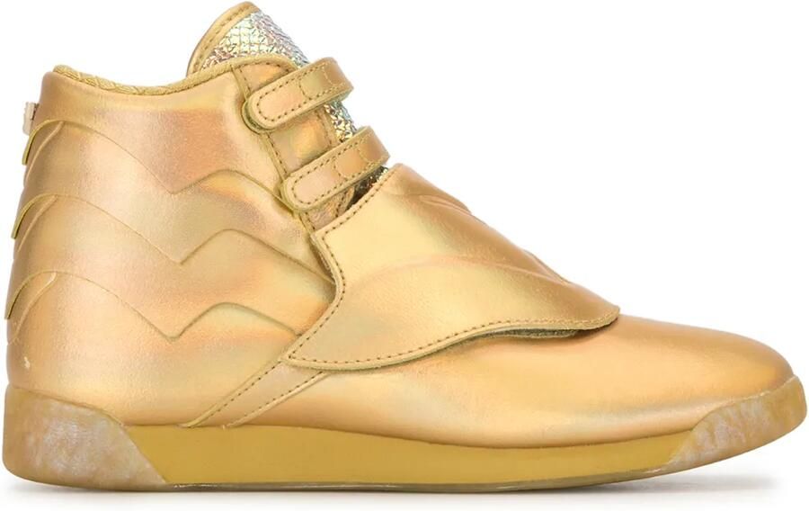 Reebok Freestyle high-top sneakers Goud