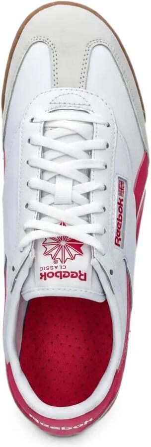 Reebok Gestreepte suède sneakers Wit - Foto 4