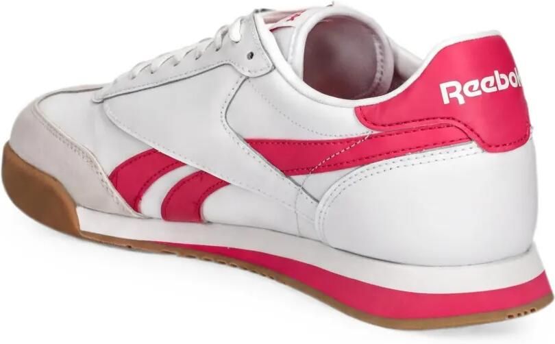 Reebok Gestreepte suède sneakers Wit - Foto 3