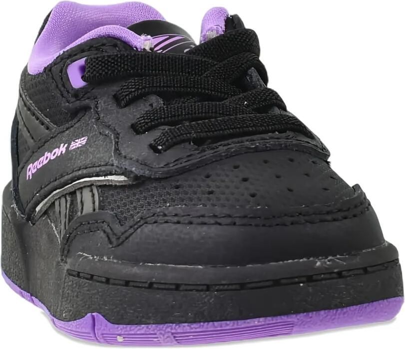 Reebok Kids BB 4000 "Black Digital Purple" sneakers Zwart