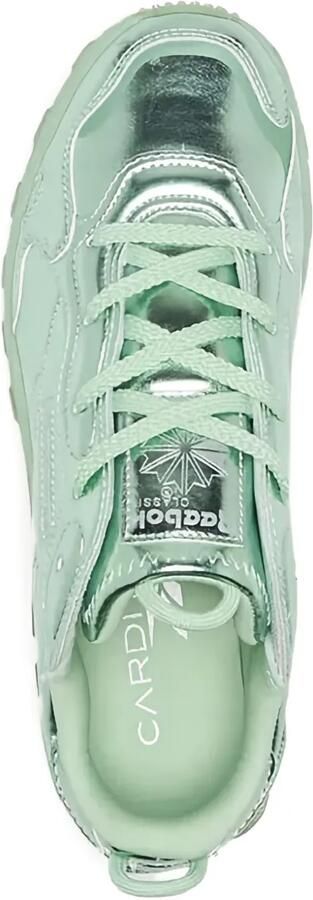 Reebok Kids Classic "Cardi B" leren sneakers Groen - Foto 5